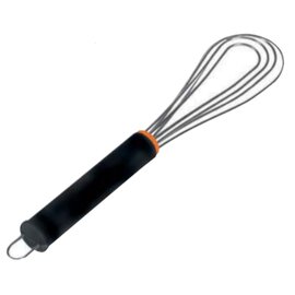 flat whisk black 4 wires Ø 2 mm  L 270 mm product photo