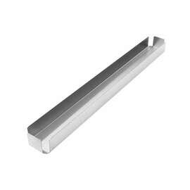 wrap holder stainless steel | 600 mm  x 67 mm  H 40 mm product photo