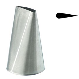 piping tip Petal piping tip small opening 3.6 x 16 mm stainless steel  H 41 mm product photo