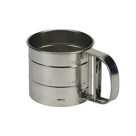 powdered sugar sifter|coacoa sifter stainless steel | stainless steel mesh | Ø 100 mm product photo