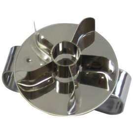 dough stamper Kaiser roll  with hole  Ø 65 mm product photo