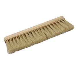 flour brush  | bristles made of horse hair  | brown  L 300 mm product photo