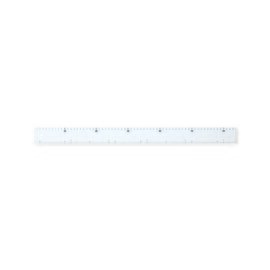 baking ruler plastic white  L 640 mm  B 50 mm  H 2 mm product photo