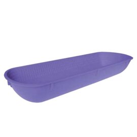 bread mould plastic natural fibres antibacterial purple rectangular bread weight 1000 g  L 350 mm  B 130 mm product photo