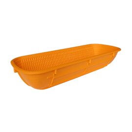 bread mould plastic orange rectangular bread weight 1000 g  L 350 mm  B 130 mm product photo