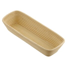bread mould|proofing basket peddig reed rectangular bread weight 1000 g  L 320 mm  B 130 mm product photo