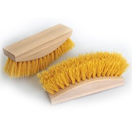 hand and nail brush  | bristles made of polyester  L 135 mm  H 70 mm product photo