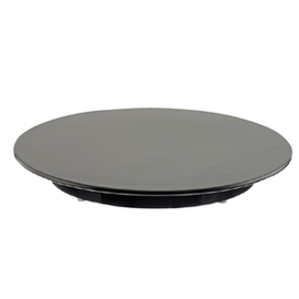 cake plate plastic black Ø 240 mm  H 30 mm product photo