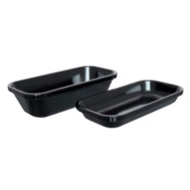 display bowl plastic black 280 mm  x 140 mm  H 76 mm product photo