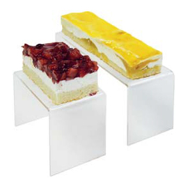 display riser for sliced cakes | 106 mm x 70 mm H 80 mm product photo