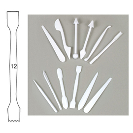marzipan modelling tool 12 plastic white product photo