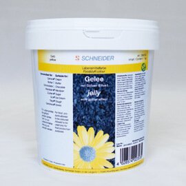 decorating jelly yellow | glitter effect | 1000 g product photo