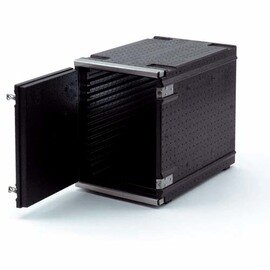 insulated box black 77 ltr  | 635 mm  x 410 mm  H 550 mm product photo