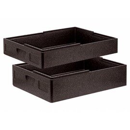 insulated box SALTO black 18 ltr  | 685 mm  x 485 mm  H 125 mm product photo  S