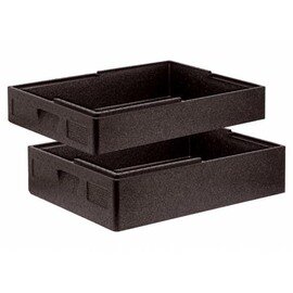 insulated box SALTO black 32 ltr  | 685 mm  x 485 mm  H 165 mm product photo  S