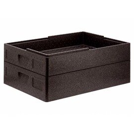 insulated box SALTO black 32 ltr  | 685 mm  x 485 mm  H 165 mm product photo  S
