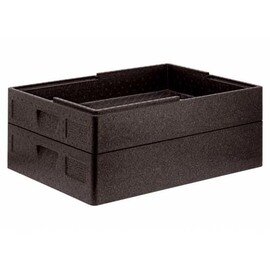 insulated box SALTO black 18 ltr  | 685 mm  x 485 mm  H 125 mm product photo  S