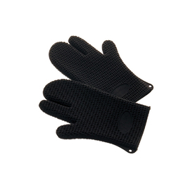 baking glove short silicone black | 1 pair product photo