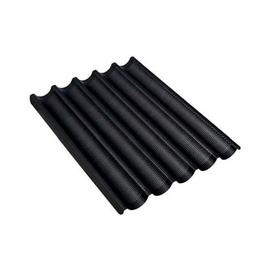 baguette sheet black | number of moulds 5 | 400 mm product photo