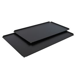 baking sheet baker's standard aluminum 1.5 mm Tyneck non-stick coated black  H 20 mm product photo