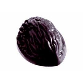 chocolate mould  • walnut | 24-cavity | mould size 38 x 29 x H 18 mm  L 275 mm  B 135 mm product photo