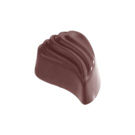 chocolate mould  • drop | 24-cavity | mould size 35 x 26 x H 20 mm  L 275 mm  B 135 mm product photo