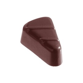 chocolate mould  • triangular | 24-cavity | mould size 39 x 28 x h 17 mm  L 275 mm  B 135 mm product photo