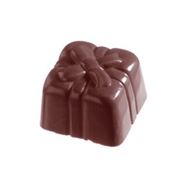 chocolate mould  • square | 24-cavity | mould size 29 x 29 x H 20 mm  L 275 mm  B 135 mm product photo