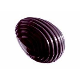 chocolate mould  • Easter egg | 32-cavity | mould size 32 x 23 x H 11 mm  L 275 mm  B 135 mm product photo