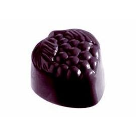 chocolate mould  • strawberry | 32-cavity | mould size 30 x 27 x H 18 mm  L 275 mm  B 135 mm product photo