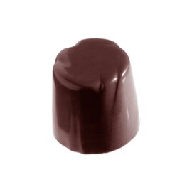 chocolate mould  • round | 24-cavity | mould size Ø 27 x 25 mm  L 275 mm  B 135 mm product photo