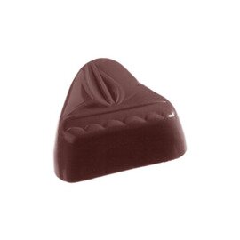 chocolate mould  • triangular | 21-cavity | mould size 35 x 34 x H 16 mm  L 275 mm  B 175 mm product photo