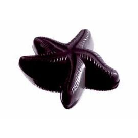chocolate mould  • starfish | 18-cavity | mould size 38 x 29 x H 7 mm  L 275 mm  B 135 mm product photo