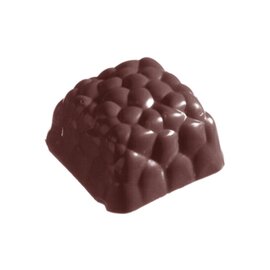 chocolate mould  • square | 21-cavity | mould size 32 x 32 x H 19 mm  L 275 mm  B 135 mm product photo