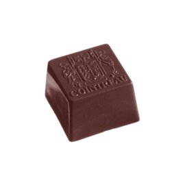 chocolate mould  • square | 32-cavity | mould size 27 x 27 x H 18 mm  L 275 mm  B 135 mm product photo