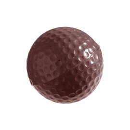 chocolate mould  • golf ball | 18-cavity | mould size Ø 40 mm  L 275 mm  B 135 mm product photo