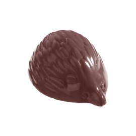 chocolate mould  • hedgehog | 12-cavity | mould size 52 x 38 x H 23 mm  L 275 mm  B 135 mm product photo