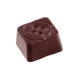 chocolate mould  • rectangular | 24-cavity | mould size 29 x 26 x H 17 mm  L 275 mm  B 135 mm product photo