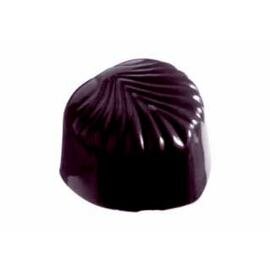 chocolate mould  • leaf | 24-cavity | mould size 29 x 28 x H 17 mm  L 275 mm  B 135 mm product photo