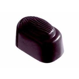 chocolate mould  • oval | 24-cavity | mould size 33 x 20 x H 21 mm  L 275 mm  B 135 mm product photo