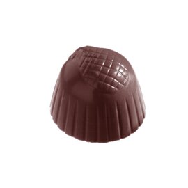 chocolate mould  • half-sphere  • round | 24-cavity | mould size Ø 31 x 23 mm  L 275 mm  B 135 mm product photo