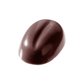 chocolate mould  • oval | 104-cavity | mould size 17 x 12 x H 5 mm  L 275 mm  B 135 mm product photo