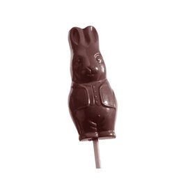 chocolate mould  • hare | 9-cavity | mould size 74 x 30 x H 12 mm  L 275 mm  B 135 mm product photo