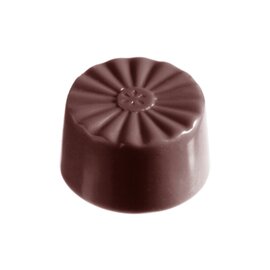chocolate mould  • round | 24-cavity | mould size Ø 28 x 15 mm  L 275 mm  B 135 mm product photo