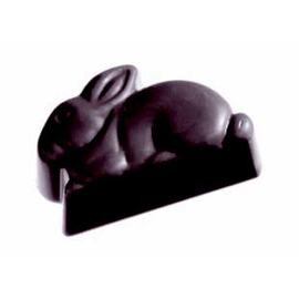 chocolate mould  • hare | 24-cavity | mould size 38 x 25 x H 14 mm  L 275 mm  B 135 mm product photo