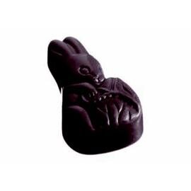 chocolate mould  • hare | 24-cavity | mould size 45 x 26 x H 16 mm  L 275 mm  B 135 mm product photo