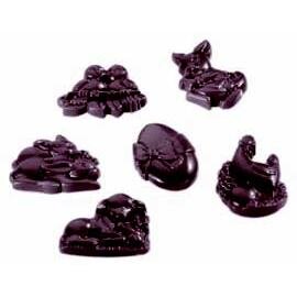 chocolate mould  • Easter shapes | 18-cavity | mould size 45 x 35 x H 8 mm  L 275 mm  B 135 mm product photo