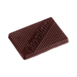 chocolate mould  • rectangular | 24-cavity | mould size 41 x 30 x H 4 mm  L 275 mm  B 135 mm product photo