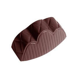 chocolate mould  • cloud | 16-cavity | mould size 50 x 29 x H 26 mm  L 275 mm  B 135 mm product photo