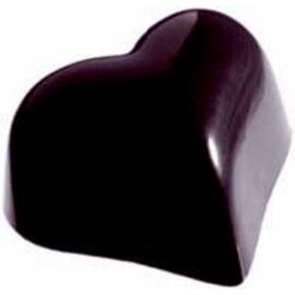 chocolate mould  • heart | 28-cavity | mould size 28 x 22.6 x H 16 mm  L 275 mm  B 135 mm product photo